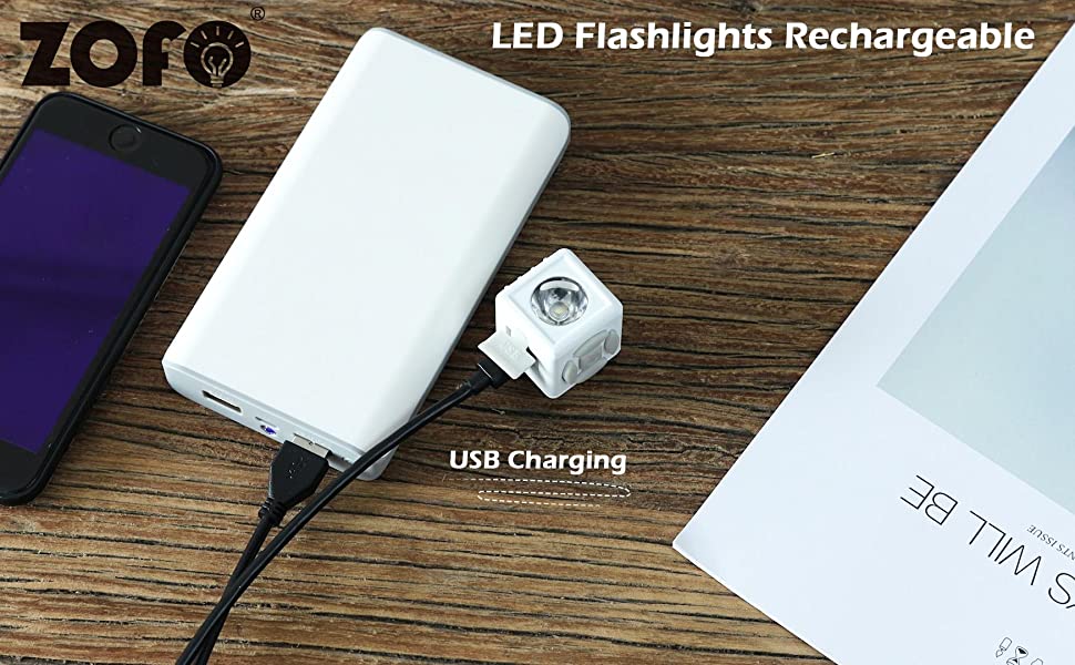 LED Flashlights Rechargeable