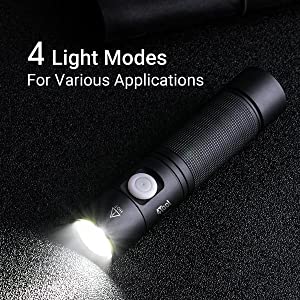 4 mode flashlight