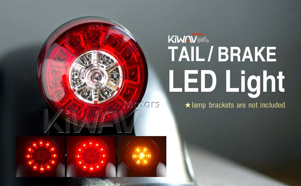 KiWAV tail/brake LED light