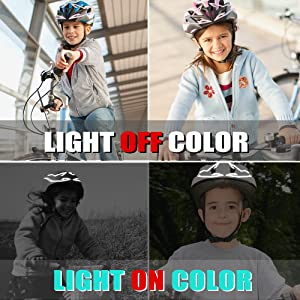 helmet flash strobe lights warning signal strip helmet strip lights