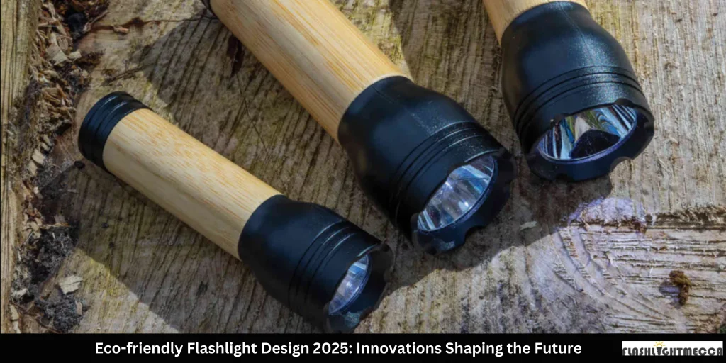 A showcase of eco-friendly flashlight designs for 2025, highlighting sustainable materials, energy-efficient technology, and innovative features for environmentally conscious consumers.