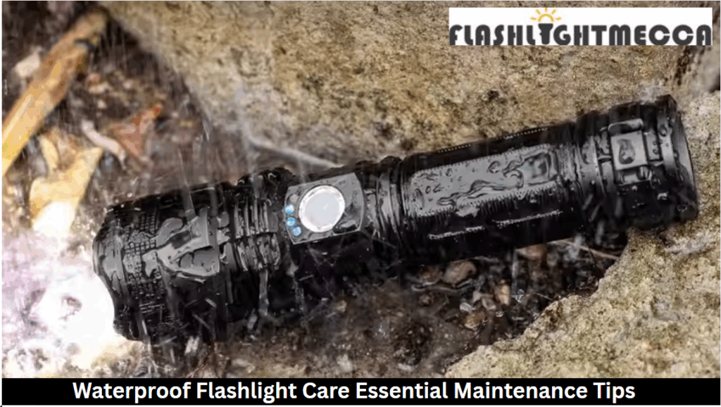 Waterproof Flashlight Care