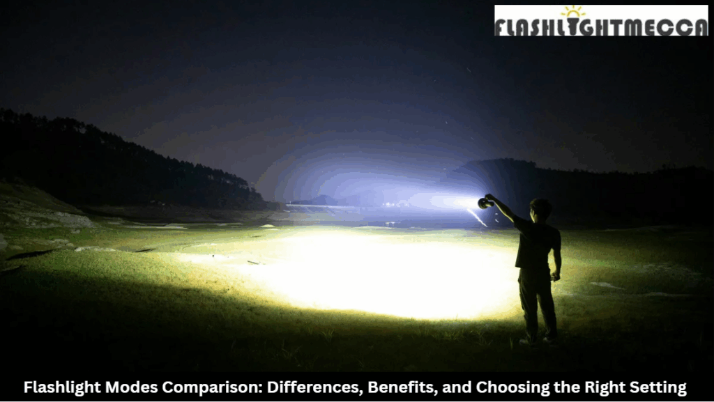 Flashlight Modes Comparison